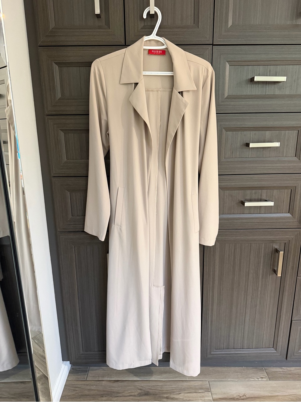 Guess Open Front Lightweight Duster